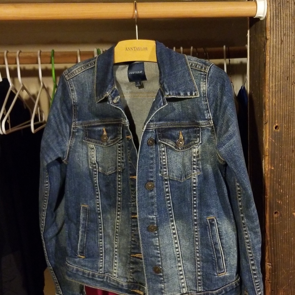 Almost brand new denim jacket